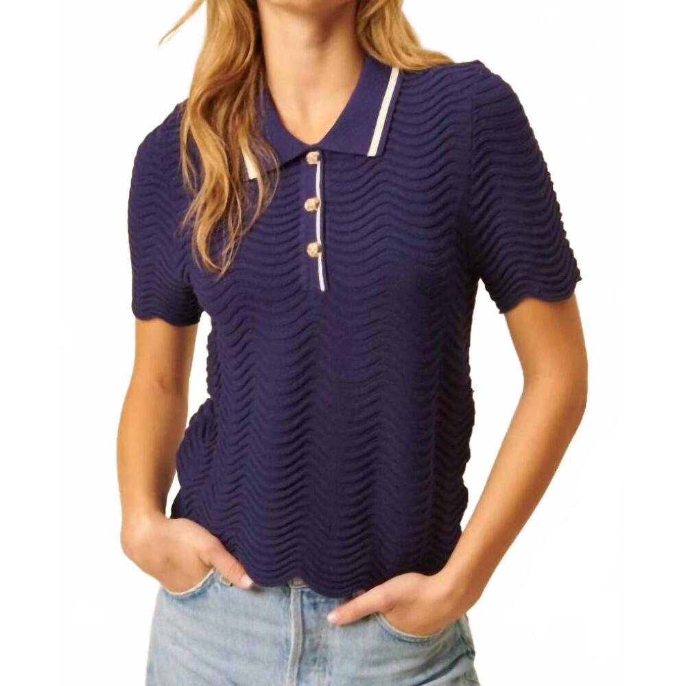 NEW JOHN + JENN dion top in after dark